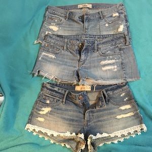 American eagle size 8 and 2 hollister size 7